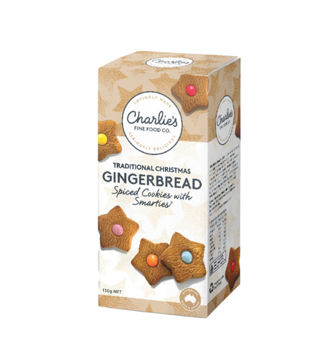 Charlie's Gingerbread Stars with Smarties