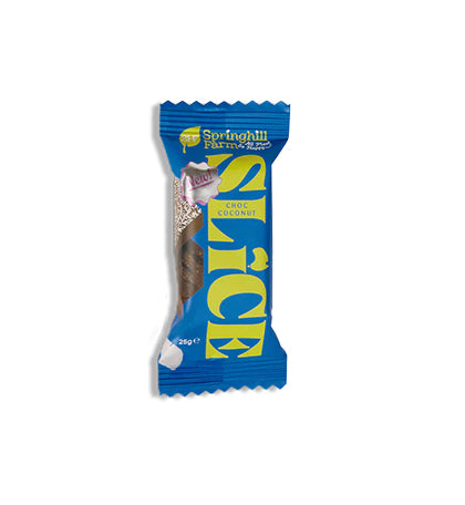 Springhill Farm - Choc Coconut Slice Bite