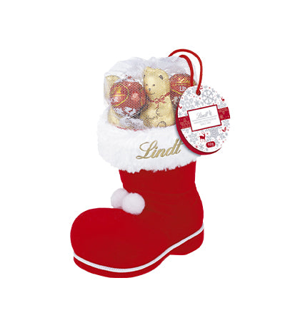 Lindt Chocolate Santa Boot