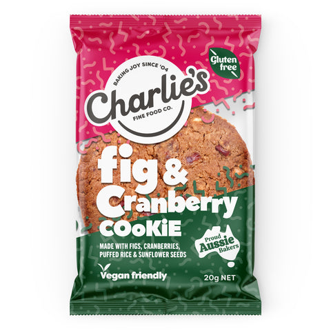 Charlie's Wrapped Fig & Cranberry - Vegan & Gluten Free