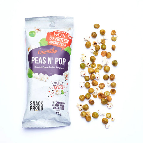 Snack Proud - Peas n' Pop, Lightly Spiced