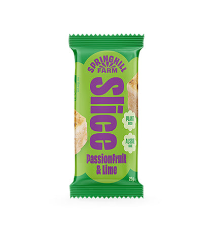 Springhill Farm - Passionfruit and Lime Slice Bite