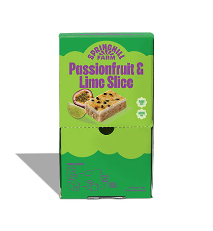 Springhill Farm - Passionfruit and Lime Slice Bite