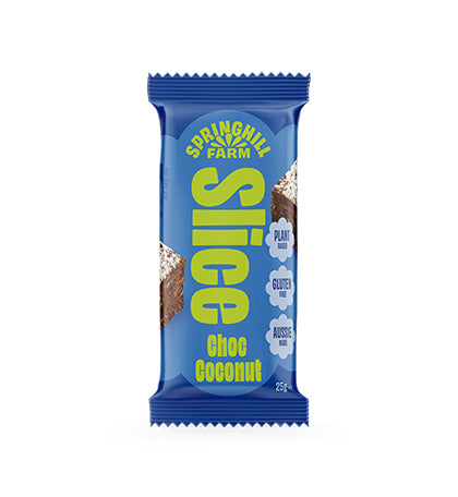 Springhill Farm - Choc Coconut Slice Bite