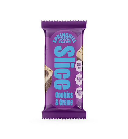 Springhill Farm - Cookies and Crème Slice Bite